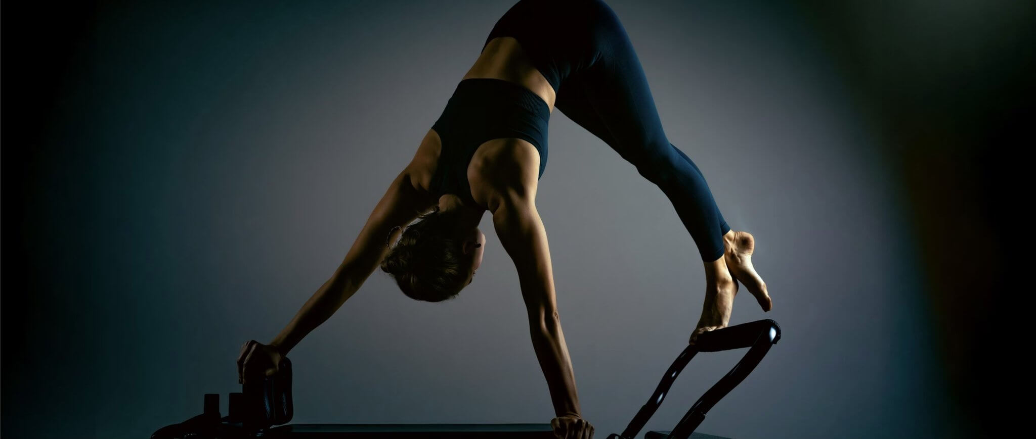 Hero image of a Pilates practitioner